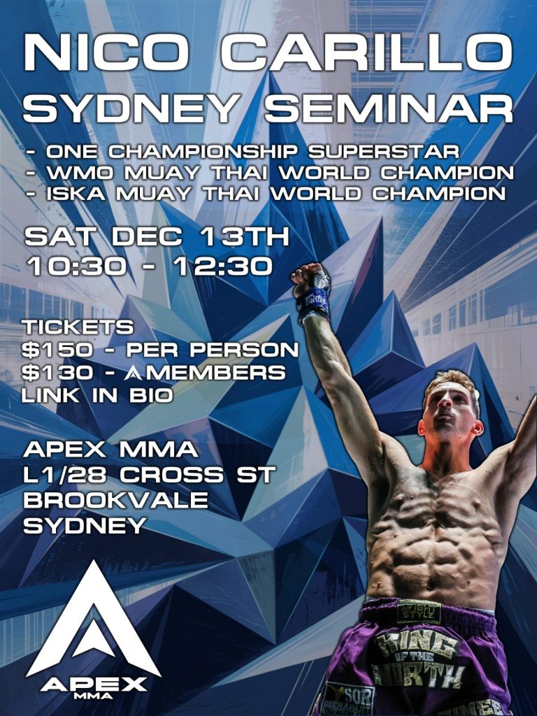 Nico Carillo Sydney Seminar